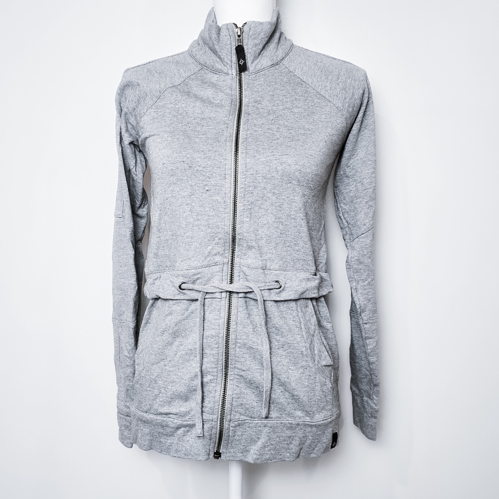 SATVA MARA Gray Women's Zip-Up Light weight Yoga Jacket